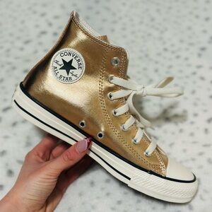 🌟NEW🌟 Converse Kids Chuck Taylor All Star Metallic High Top Sneakers